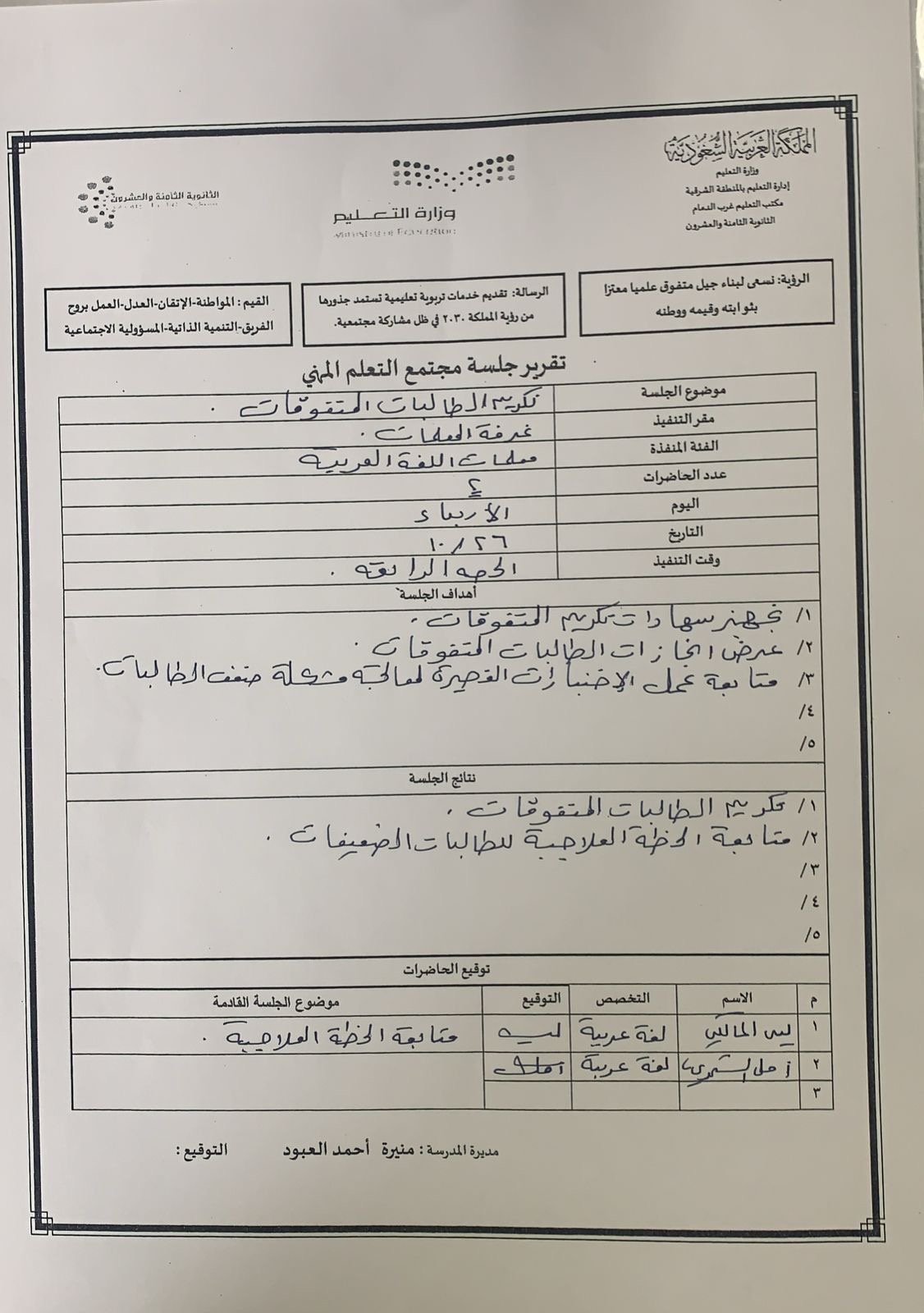 صورة مجتمع التعلم