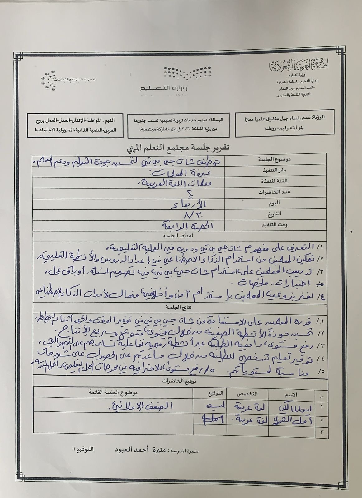 صورة مجتمع التعلم