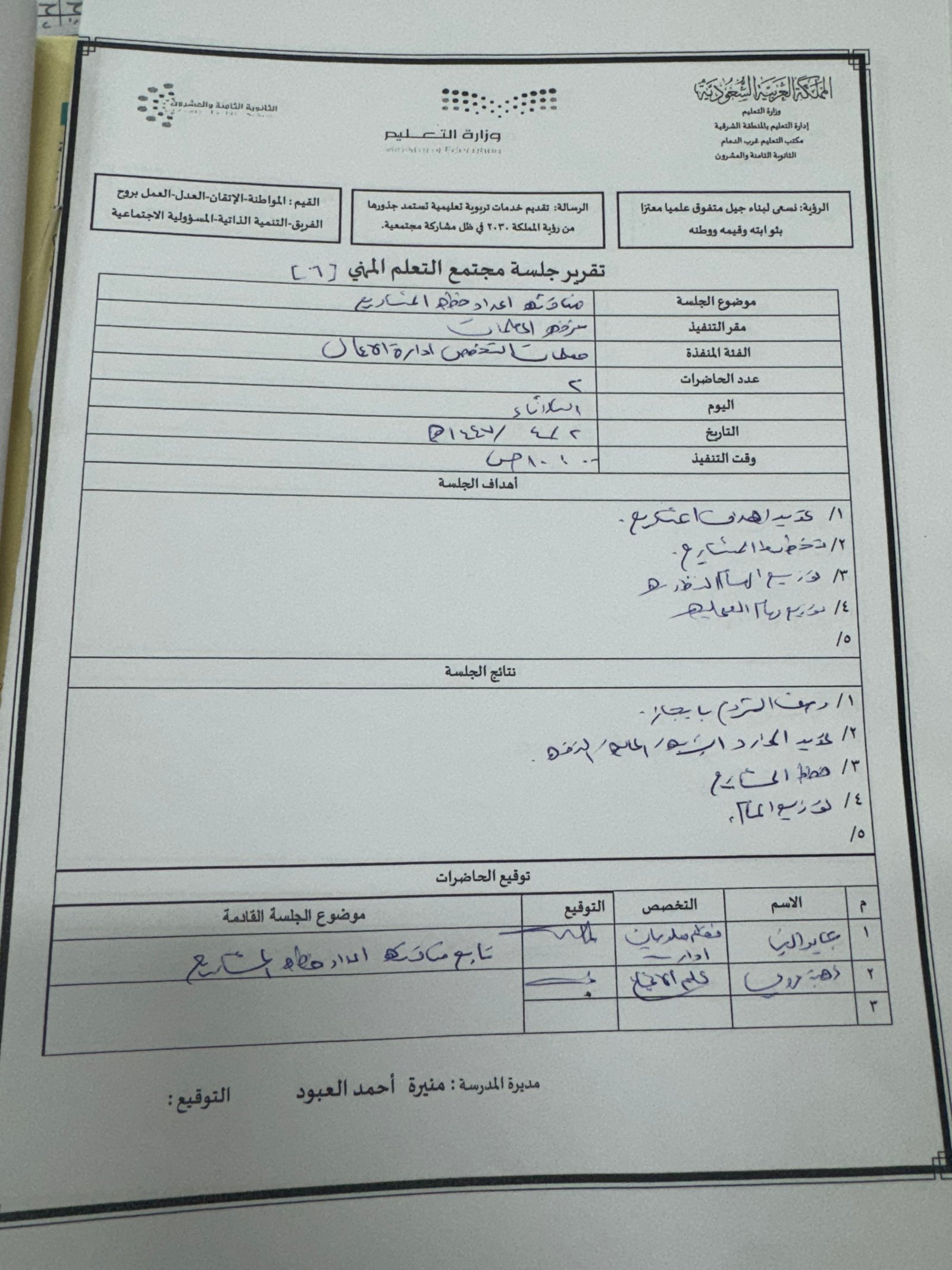 صورة مجتمع التعلم